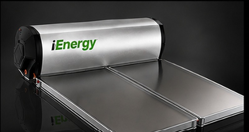 iEnergy thermosiphon solar water heating system